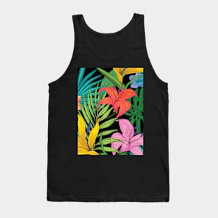 Tropical Fan Tank Top